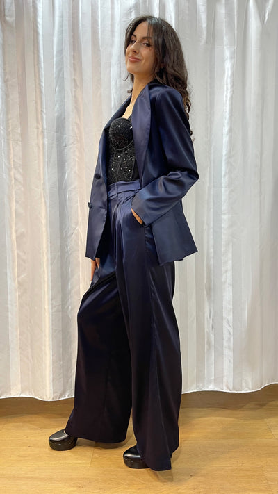 Tailleur in raso