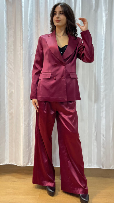 Tailleur in raso
