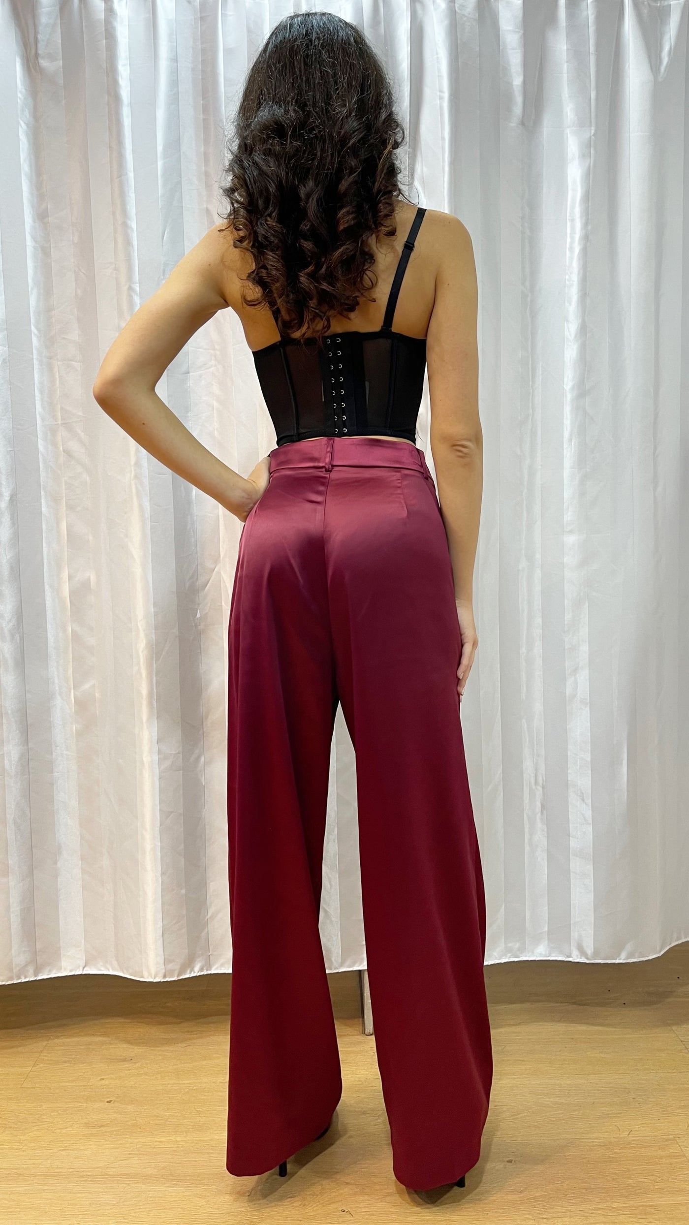 Tailleur in raso