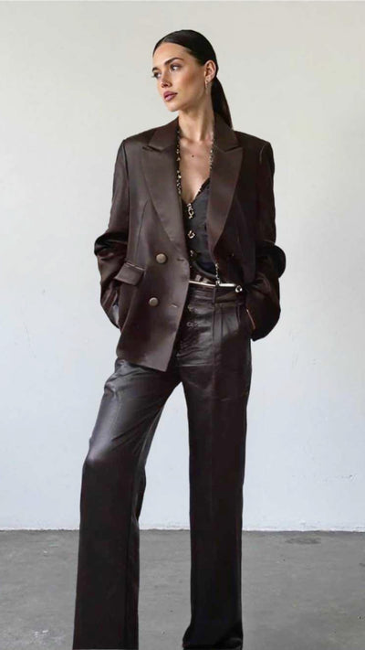 Tailleur in raso