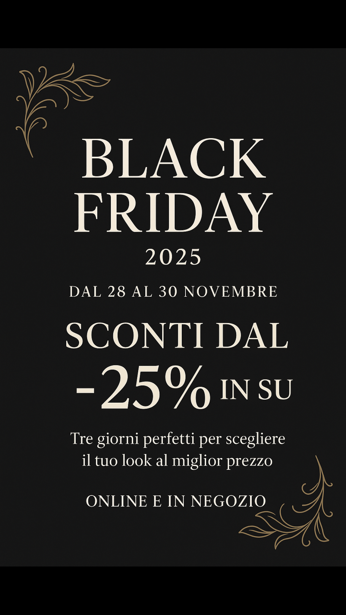 BLACK FRIDAY